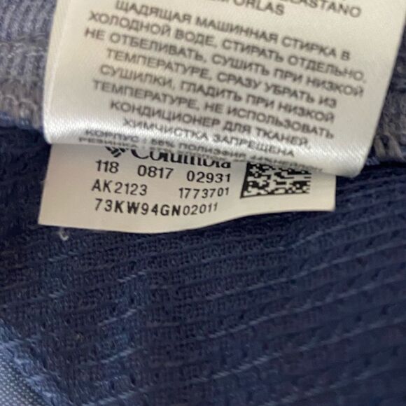 COLUMBIA Pull-On Cargo Blue Shorts Size XS - Picture 8 of 8